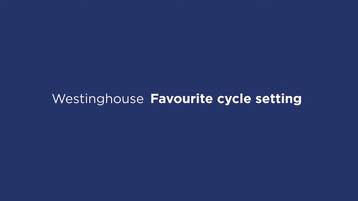 Westinghouse Dishwasher Favourite Cycle