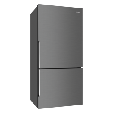 528L Dark Stainless bottom mount fridge