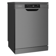 Freestanding dishwasher, dark stainless
