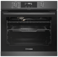 60cm multi-function 10 pyrolytic oven with AirFry, dark stainless steel