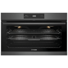 90cm pyrolytic multi-function 14 oven with AirFry, dark stainless steel