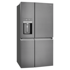 609L Quad Door fridge - Dark stainless steel