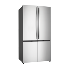 541L quad door fridge - Stainless steel