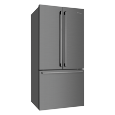 491L French door fridge - Dark stainless steel