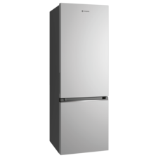 335L bottom freezer fridge - Arctic steel