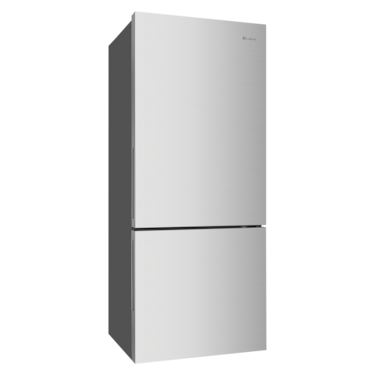 425L bottom freezer fridge - Silver