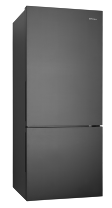 425L bottom freezer fridge - Black