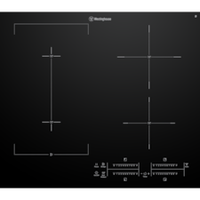 60cm 4 zone induction cooktop with BoilProtect