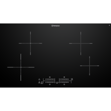 90cm 4 zone induction cooktop with BoilProtect
