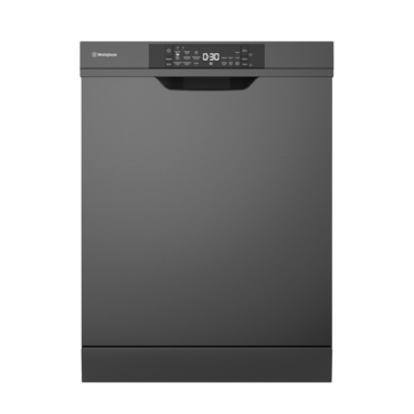 60cm Dark Stainless Steel 15 Place Built Under Dishwasher