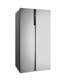 624L side by side fridge - Silver