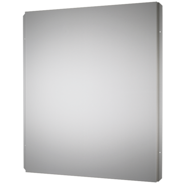 Stainless steel splash panel