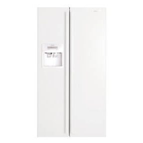 600L white side by side fridge/freezer