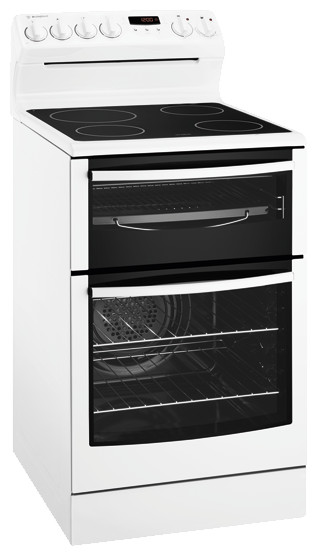 54cm Electric oven with ceramic hob