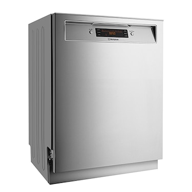 Stainless steel built-under dishwasher