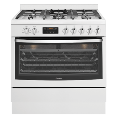 90cm dual fuel freestanding cooker