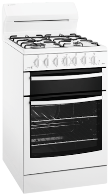 White 54cm freestanding gas cooker